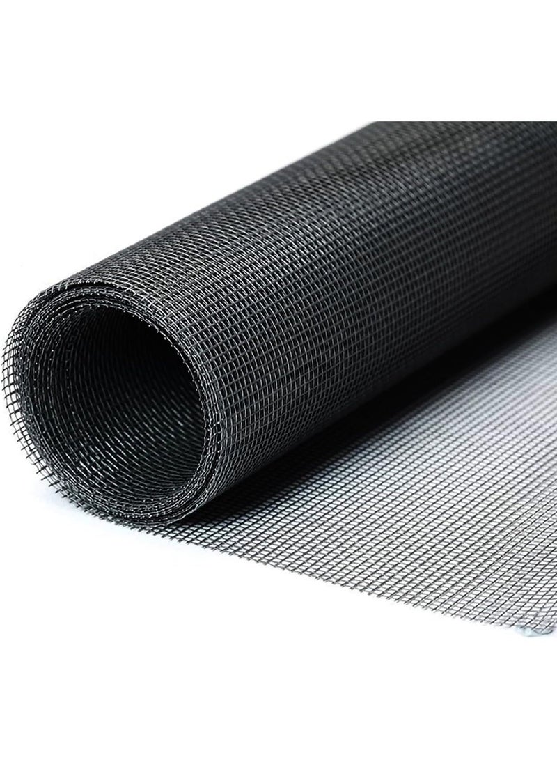 120cm x 250cm Fiberglass Window Screen Mesh – Fine 1.5mm Mesh, UV & Tear-Resistant, Cat-Proof Fly Net for Doors Windows, Easy Cut Flame Retardant - Image 1